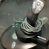 Joystick fly simulator vintage