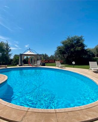 Villa con piscina - fiano romano