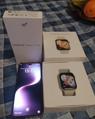 Cellulare Honor Magic7 Lite+Honor Watch