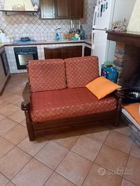 divanetto con letto alla francese 