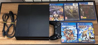 Sony PS4 500GB CUH-1216A + Controller + 5 Giochi