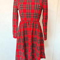 Vestito tartan taglia unica 