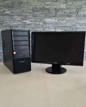 Pc fisso e monitor