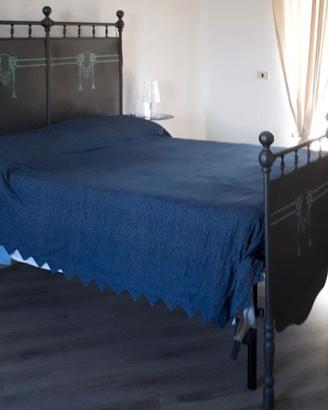 Letto in Ferro Battuto inizio 900 + Rete a Doghe