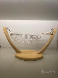 Amaca decorativa in legno stile BAR