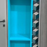 mensola a cubo sospesa
