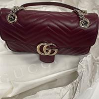 Gucci GG Marmont Media – Bordeaux (Nuova)