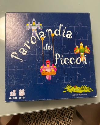 Gioco  Parolandia dei piccoli.