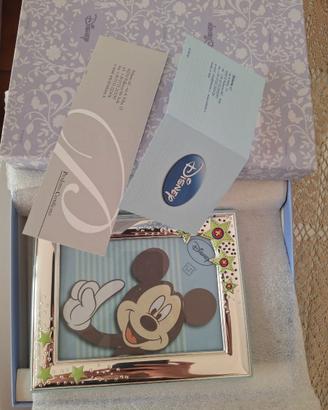 Cornice in argento Disney "Topolino"