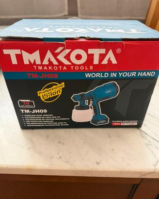 Pistola per verniciare 2 batterie