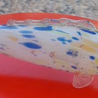 scultura Pesce in vetro di Murano 