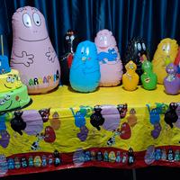 Famiglia Barbapapa Gonfiabili 