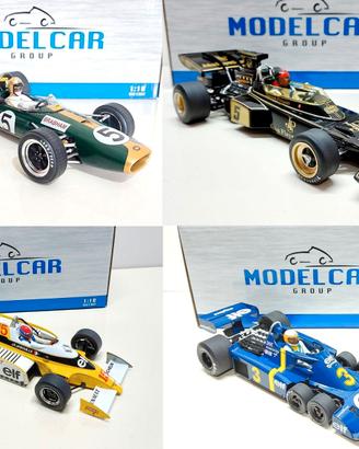 Formula 1 F1 Anni '60 e '70 MCG 1/18 - Tanomodels