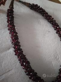 collana orecchini bracciale anni 50