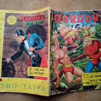 Blocco di 8 fumetti vintage Flash Gordon e altri