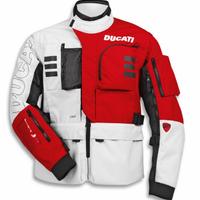 Giacca in tessuto Ducati Explorer - BIANCO/ROSSO -