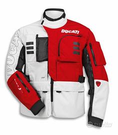 Giacca in tessuto Ducati Explorer - BIANCO/ROSSO -