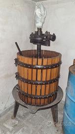 Torchio pressa a cricco 2 vel. per vinaccia (D 55)