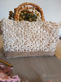 borsa all'uncinetto 