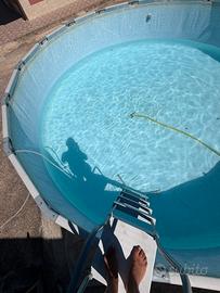 Piscina Fuori Terra Rotonda XXL 5,65 x 1,20 m