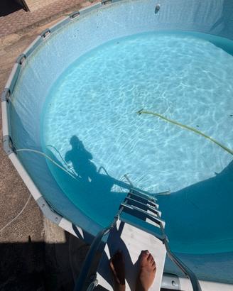 Piscina Fuori Terra Rotonda XXL 5,65 x 1,20 m