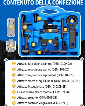 Kit fasatura 1.2 PureTech 10 pz usato