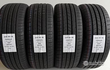 4 gomme 235 55 18 hankook a1232