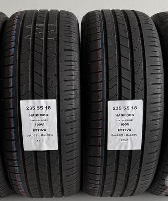 4 gomme 235 55 18 hankook a1232