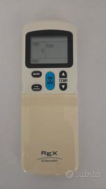 Telecomando condizionatore Rex Electrolux usato