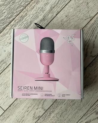 Microfono Razer Seiren Mini-Rosa