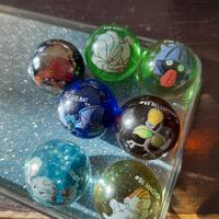 Lotto biglie pokemon 