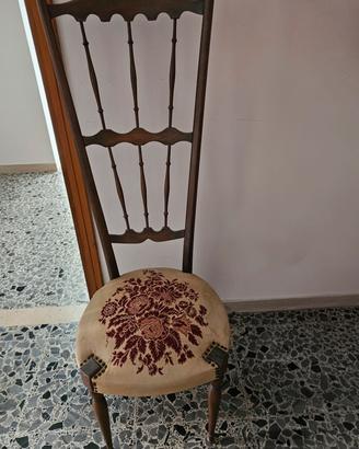 coppia sedie chiavarine