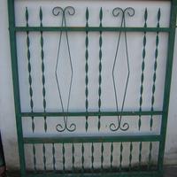 Elemento ringhiera in ferro, cancello pedonale