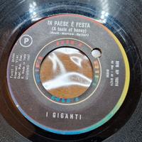 DISCO VINILE 45 GIRI  I GIGANTI 1967