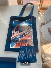 Borsa da collezione olimpiadi milano cortina 2026