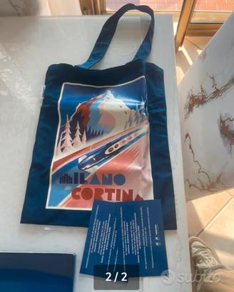 Borsa da collezione olimpiadi milano cortina 2026