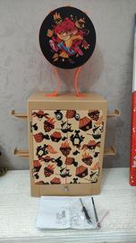 Locker gaming porta DVD blu-ray 