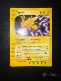 Pokemon Zapdos holo Aquapolis H32 ita