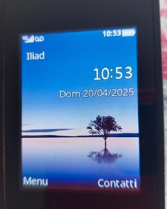 Alcatel cellulare a conchiglia 