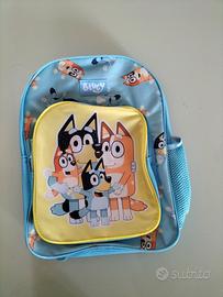 BLUEY - zaino scuola medio, blu