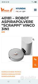 Robot lavapavimenti aspirapolvere