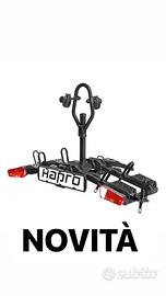 PORTABICI NUOVO 2 POSTI DA GANCIO TRAINO BY MORBIN