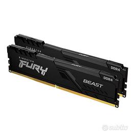 Kingston Kit di memoria FURY Beast 16 GB