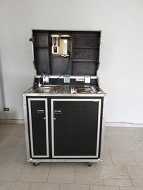 CUCINA PORTATILE ELETTRICA CON ROTELLE