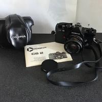 Cosina Cs-2 +obietti. Cosina 50 mm 1:2+ flash Agfa