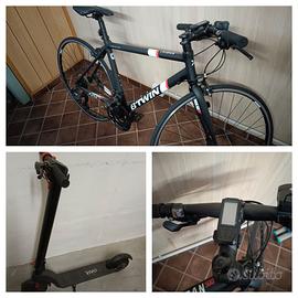 Bici + monopattino elettrico COME NUOVI