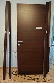 Porta interna wengè 80x210 completa