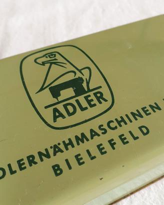 Scatola in latta vintage 70's-Adler-