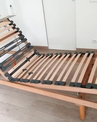 Rete letto con testa e piedi regolabili 