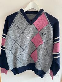 Maglione Vintage Fred Perry 100% Lana tg. M/S